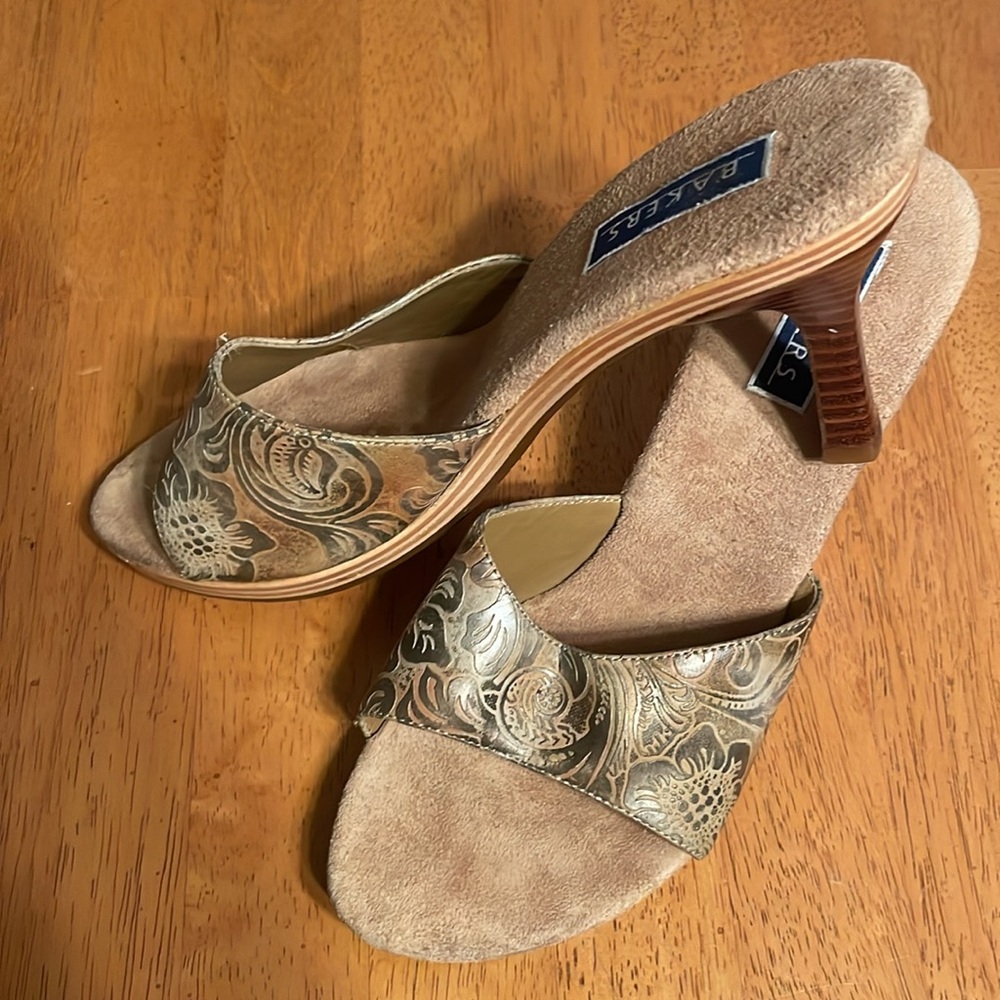 Bakers High Heel Slides Open Toe - image 8